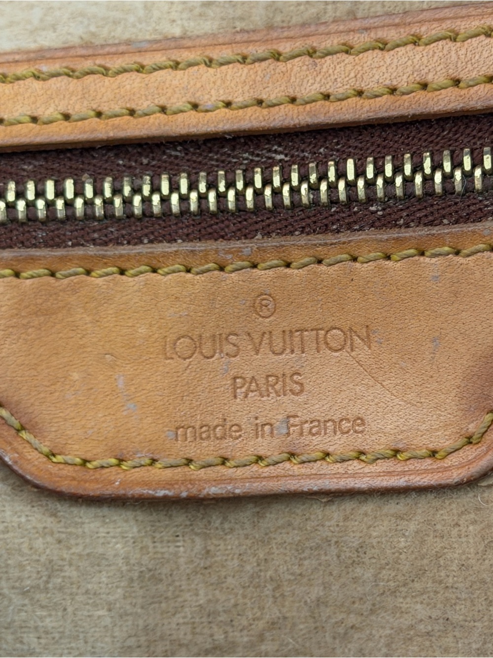 Vintage Authentic Louis Vuitton Monogram Canvas Bucket Bag - Picture 6 of 12